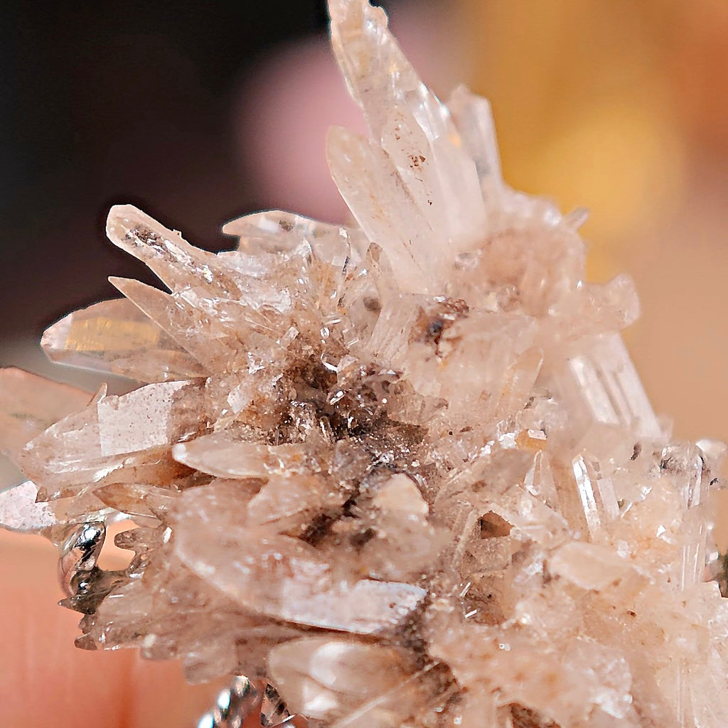 Raw Creedite Adjustable Ring – Natural Mineral Stone Ring, Handmade One of a Kind Jewelry-008