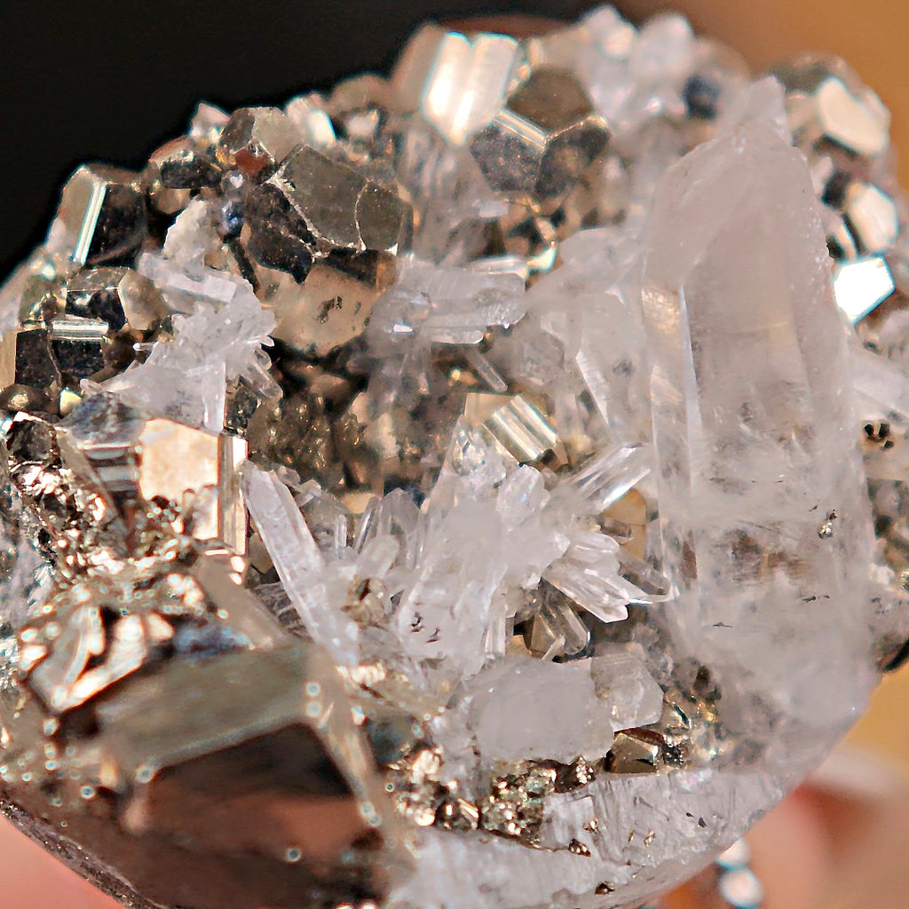 Raw Chalcopyrite Adjustable Ring – Natural Mineral Stone Ring, Handmade One of a Kind Jewelry-005