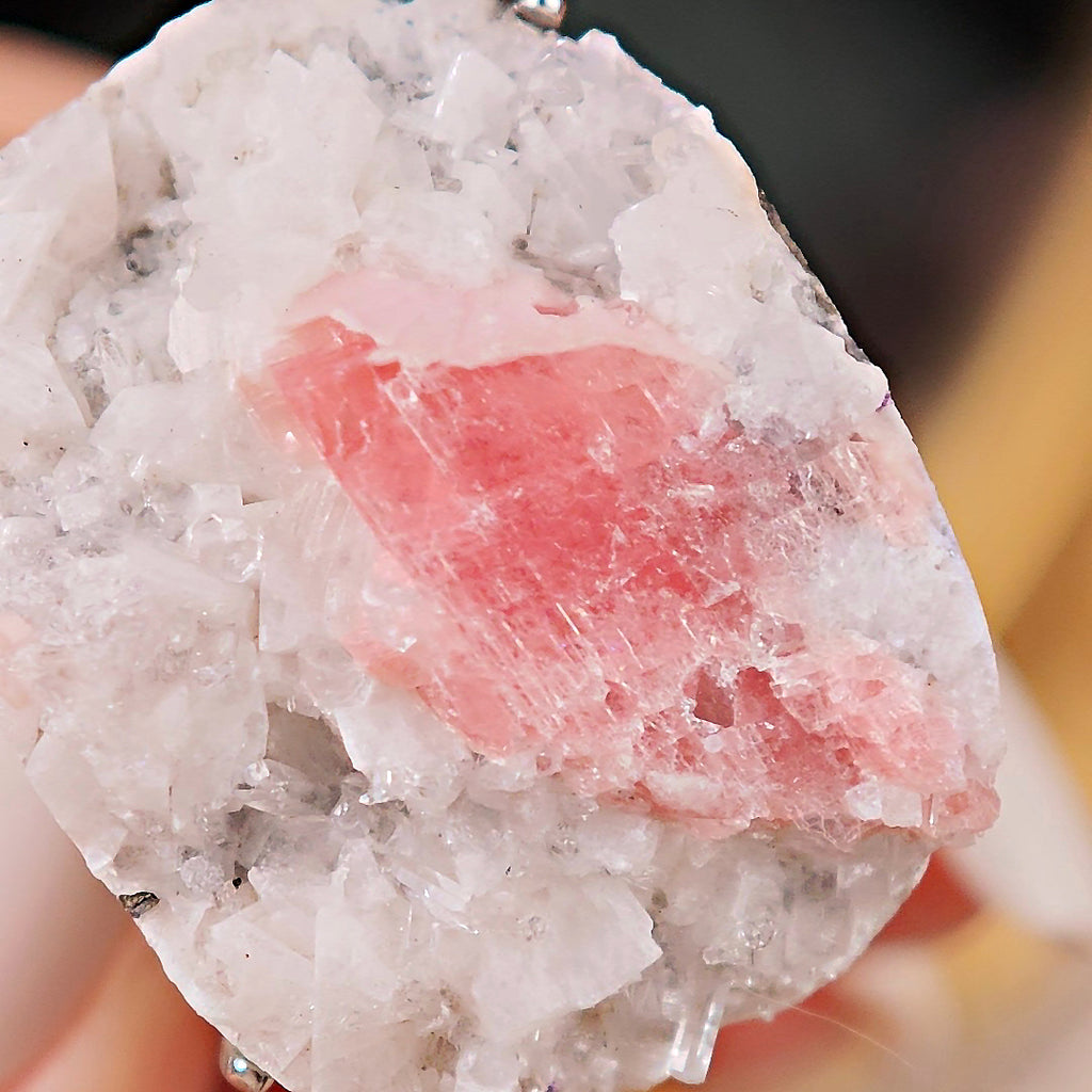 Raw Purpurite Adjustable Ring – Natural Mineral Stone Ring, Handmade One of a Kind Jewelry-077