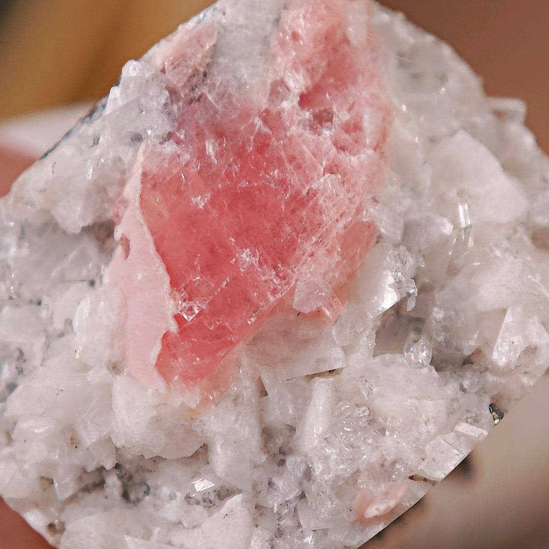 Raw Purpurite Adjustable Ring – Natural Mineral Stone Ring, Handmade One of a Kind Jewelry-077